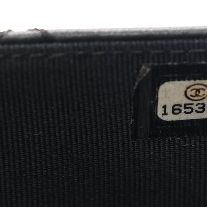 Chanel Calfskin Quilted Reissue Wallet On Chain WOC Black 8 of 12