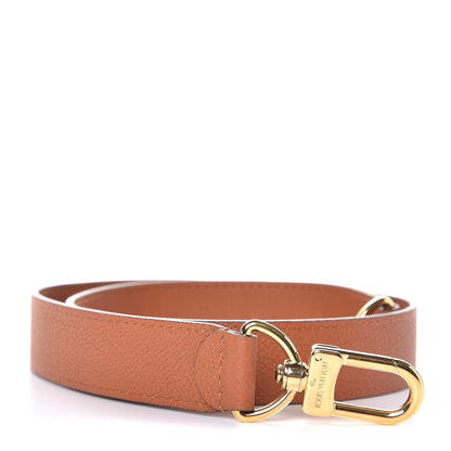 Louis Vuitton Calfskin Manhattan Shoulder Strap Caramel 1 of 4