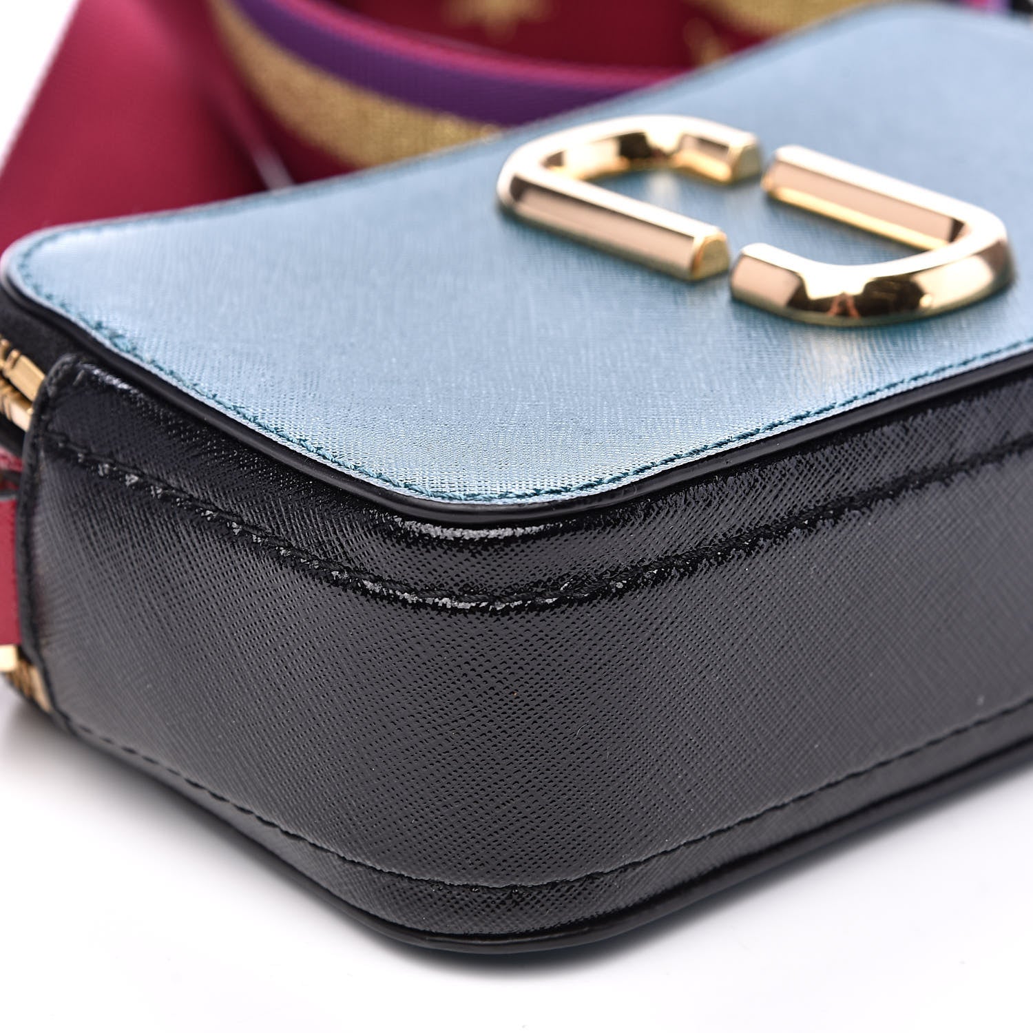 Marc Jacobs Saffino Small Snapshot Camera Bag Turquoise Multi 9 of 10