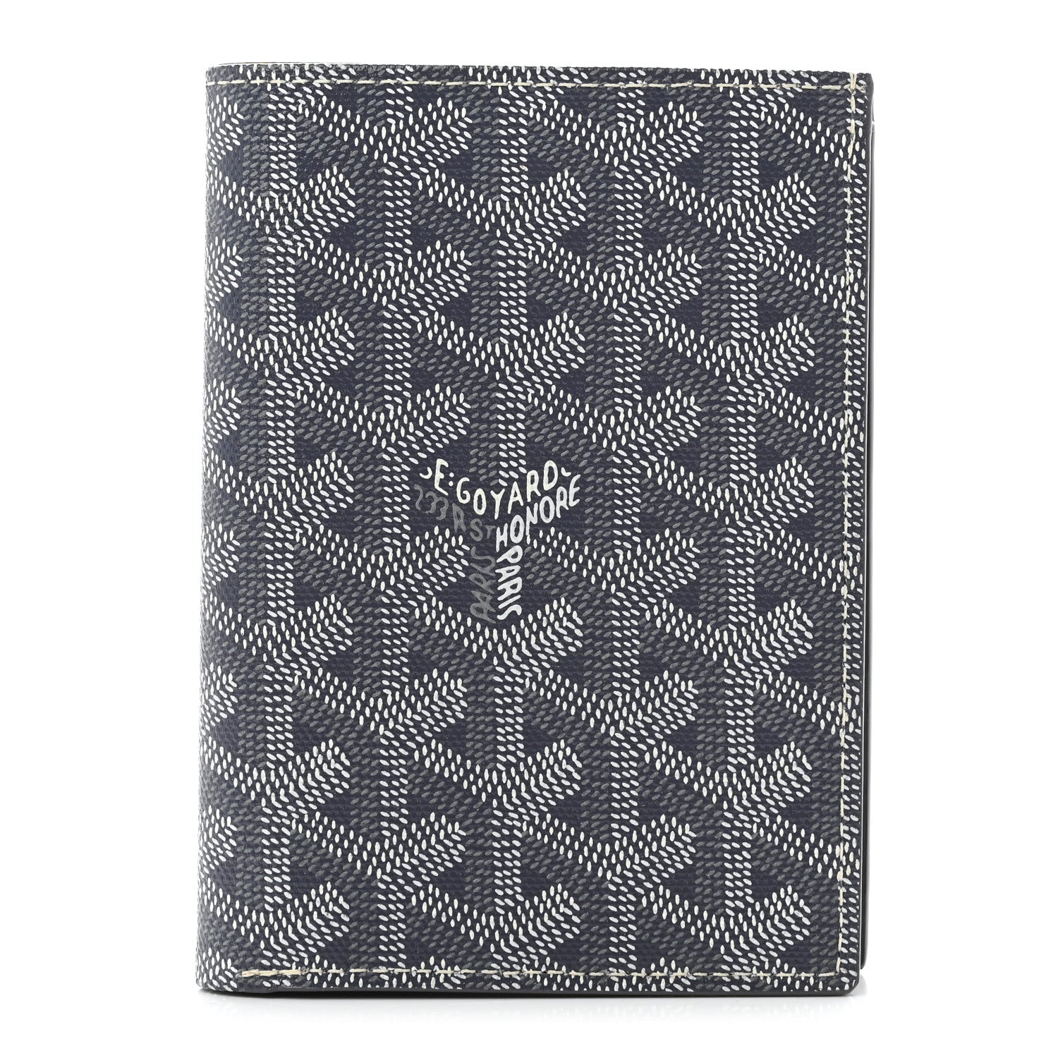 Goyard Goyardine Passport Wallet Grey 1 of 7