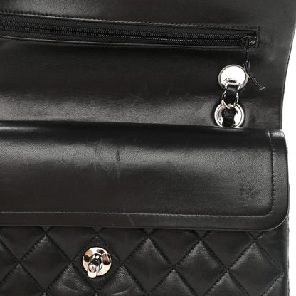Chanel Lambskin Quilted Small Double Flap Black 11 of 13