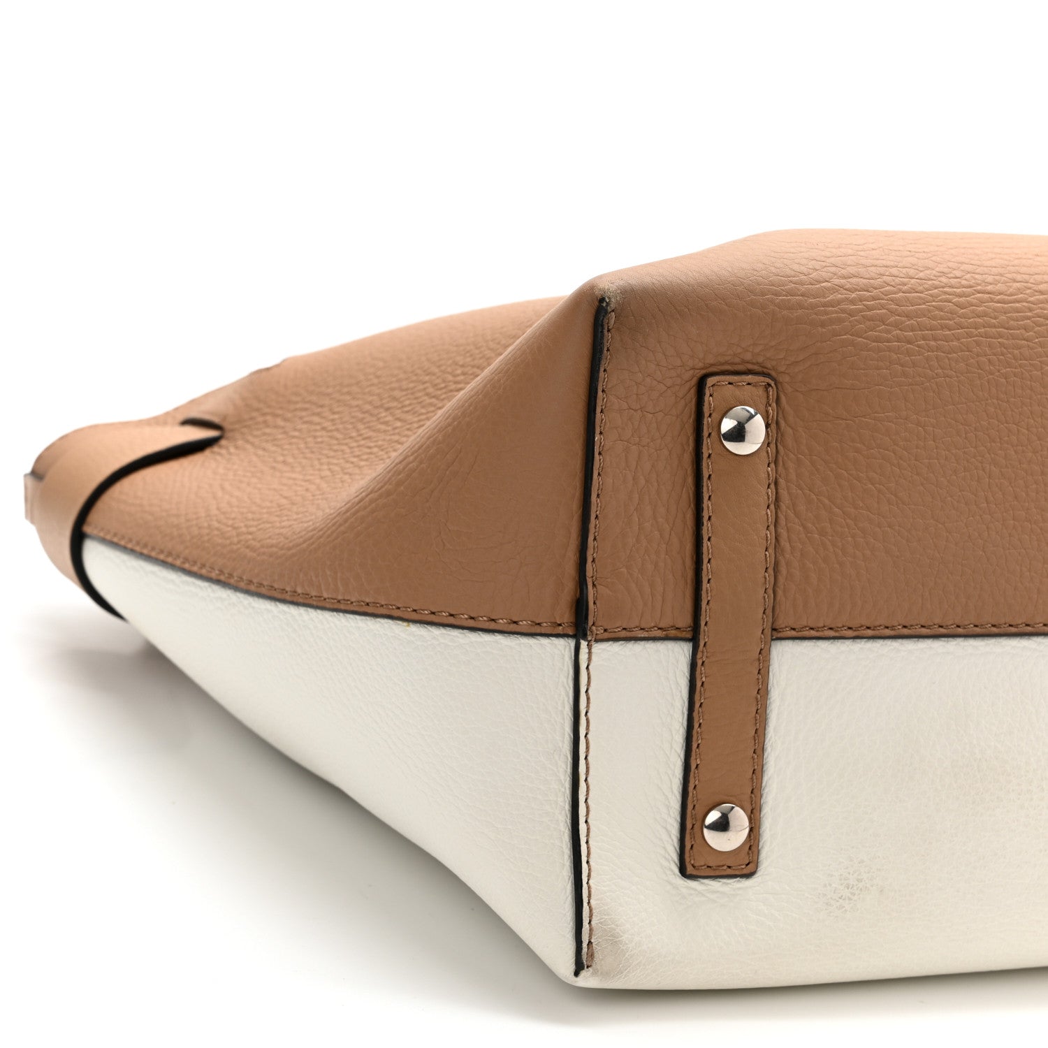 Burberry Soft Grain Calfskin Medium Belt Bag Light Camel Chalk White 10 of 11