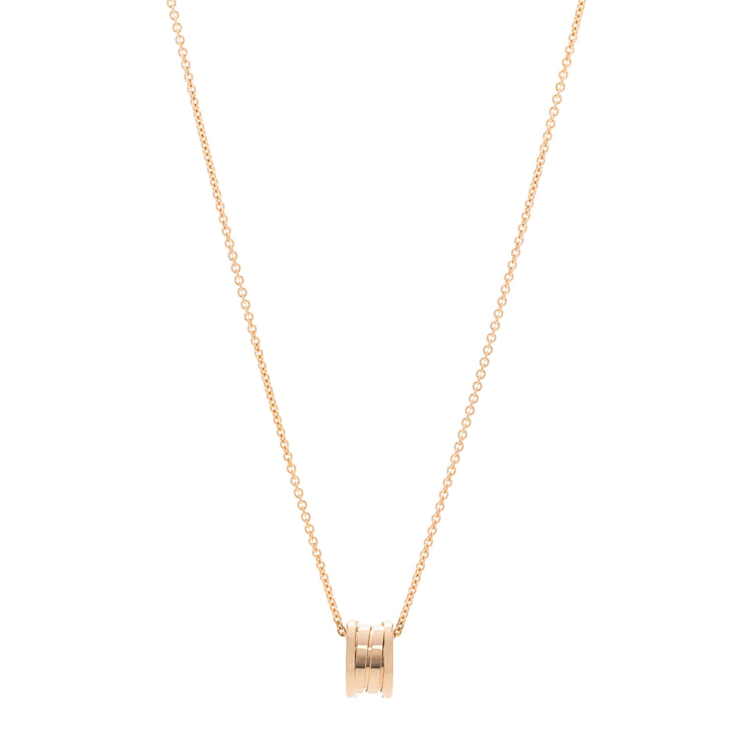 18K Yellow Gold B.Zero1 Pendant Necklace