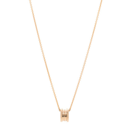 Bulgari 18K Yellow Gold B.Zero1 Pendant Necklace 1 of 6
