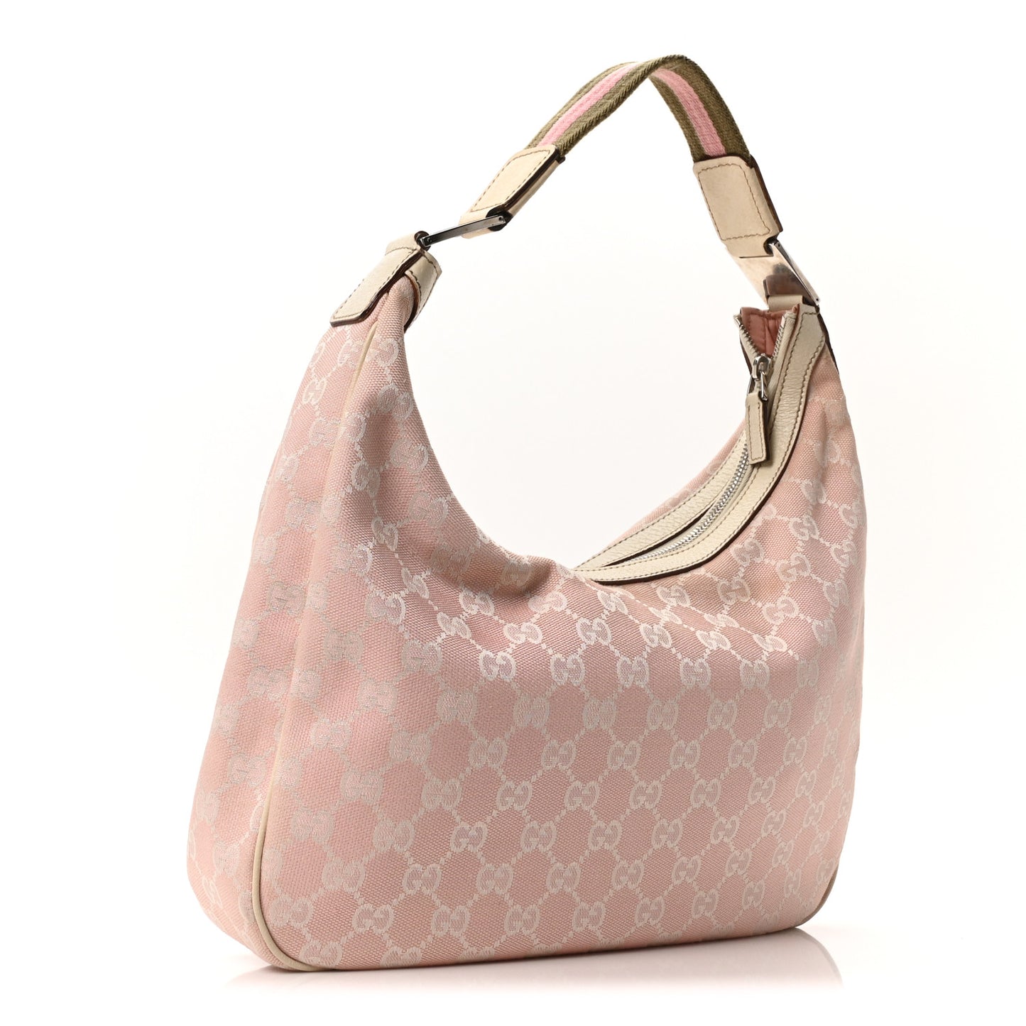 Monogram Medium Pop Hobo Pink