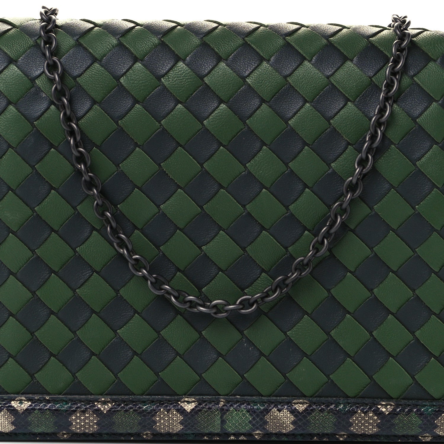 Bottega Veneta Nappa Intrecciato Ayers Crossbody Bag Forest 10 of 10