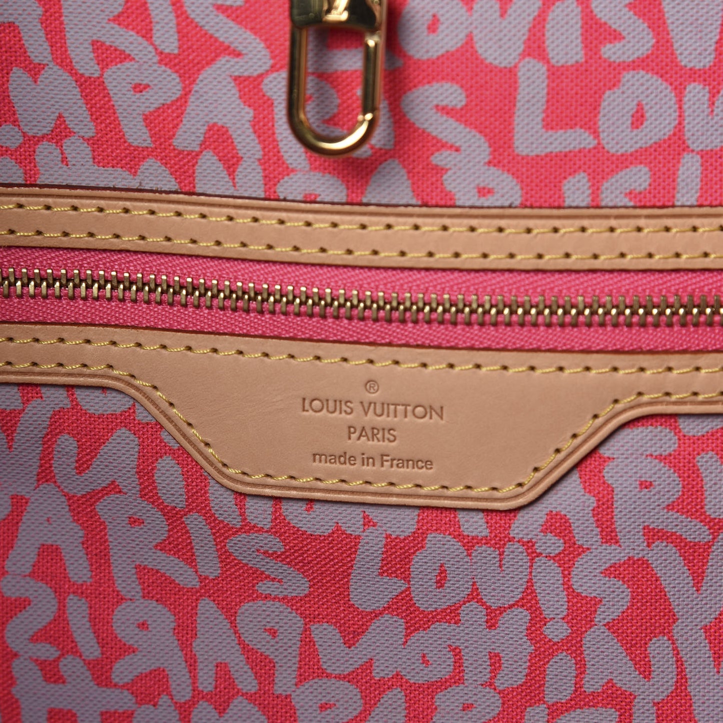 Monogram Graffiti Neverfull GM Fuchsia