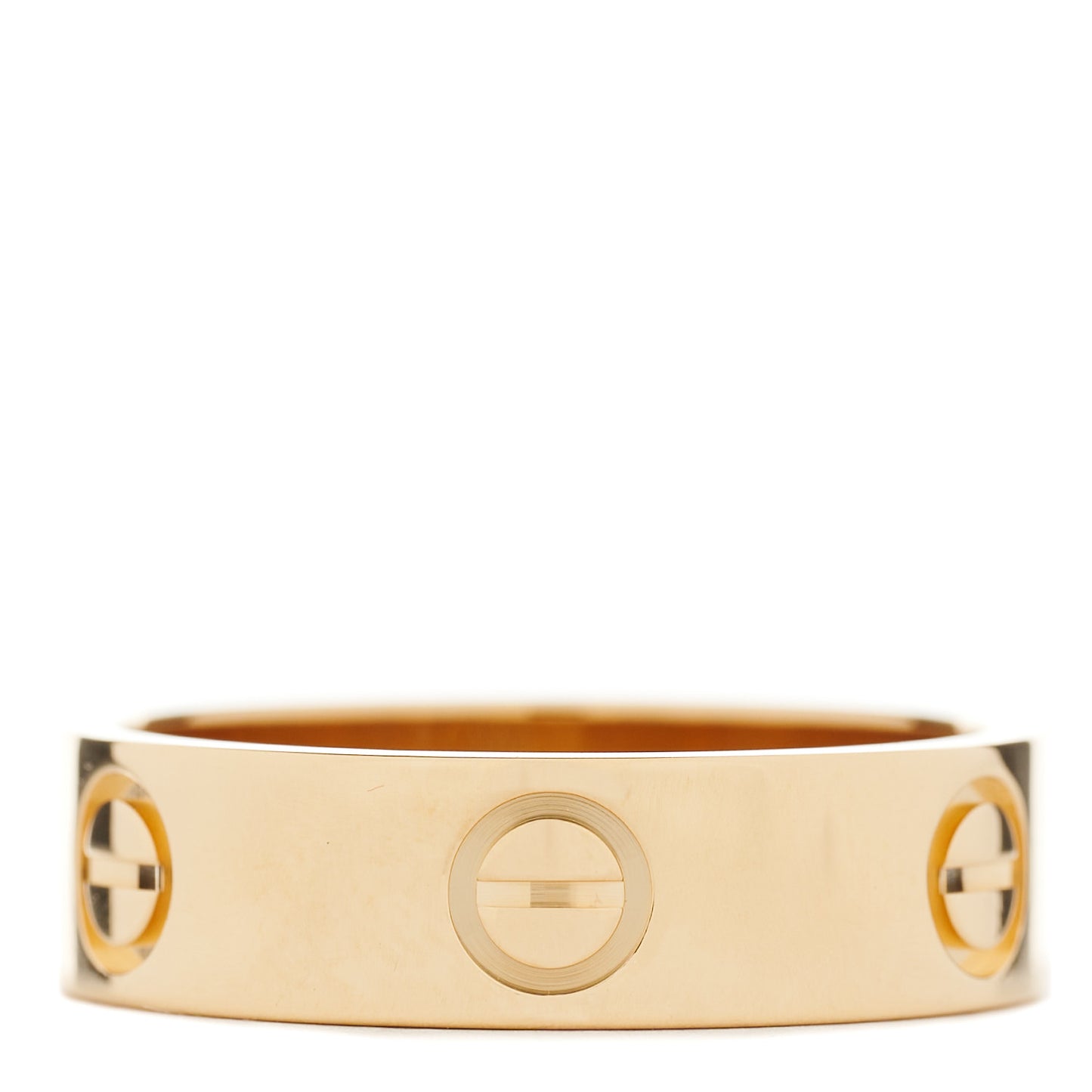 18K Yellow Gold 5.5mm LOVE Ring 55 7.25