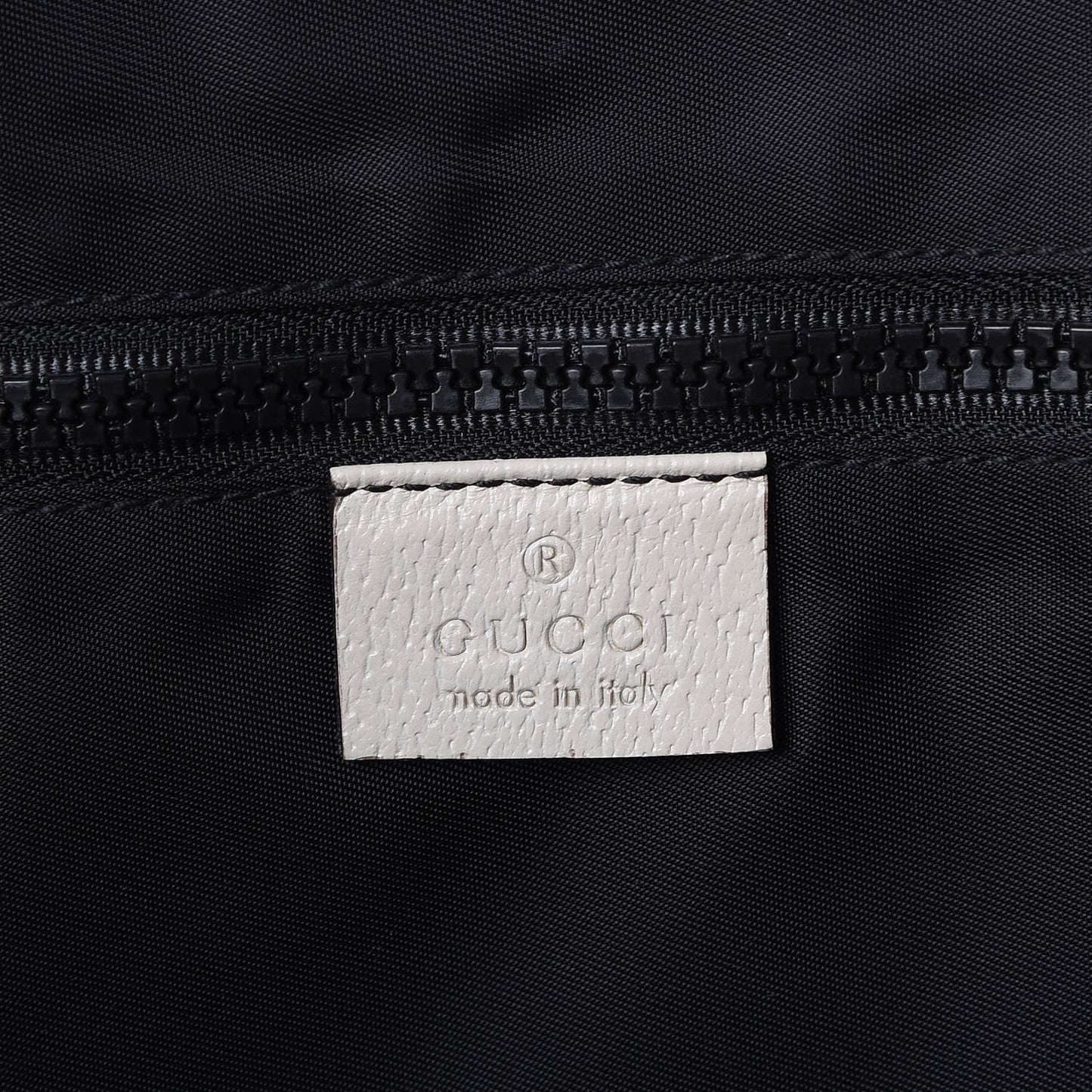Coated Canvas Large Trademark Logo Travel Tote Black
