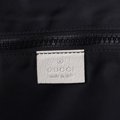 Gucci Coated Canvas Large Trademark Logo Travel Tote Black 6 of 8