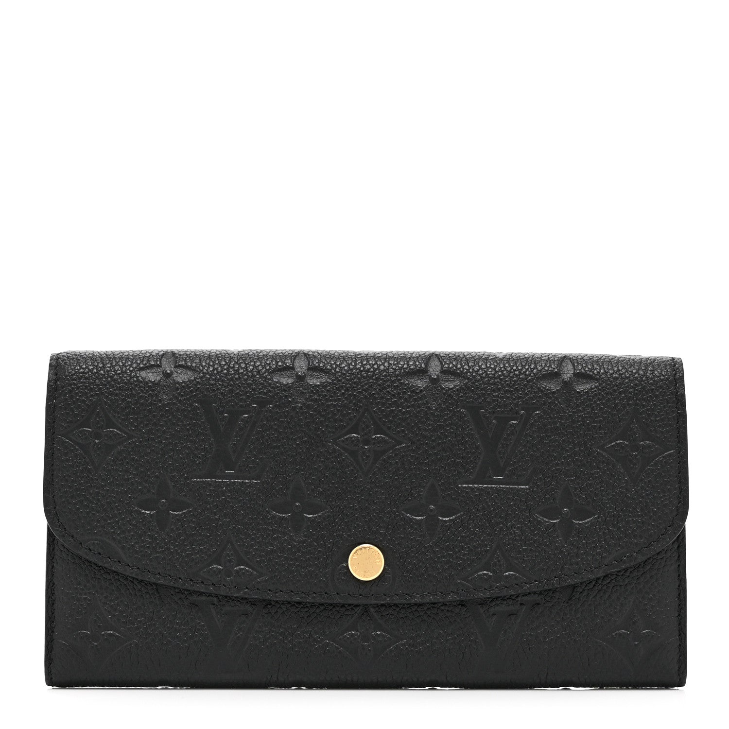 Louis Vuitton Empreinte Emilie Wallet Black Dune 1 of 7