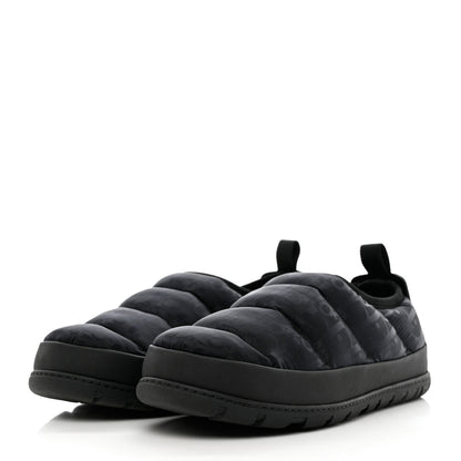 Christian Dior Nylon Oblique Mens Puffy Slippers 42 Black 3 of 9