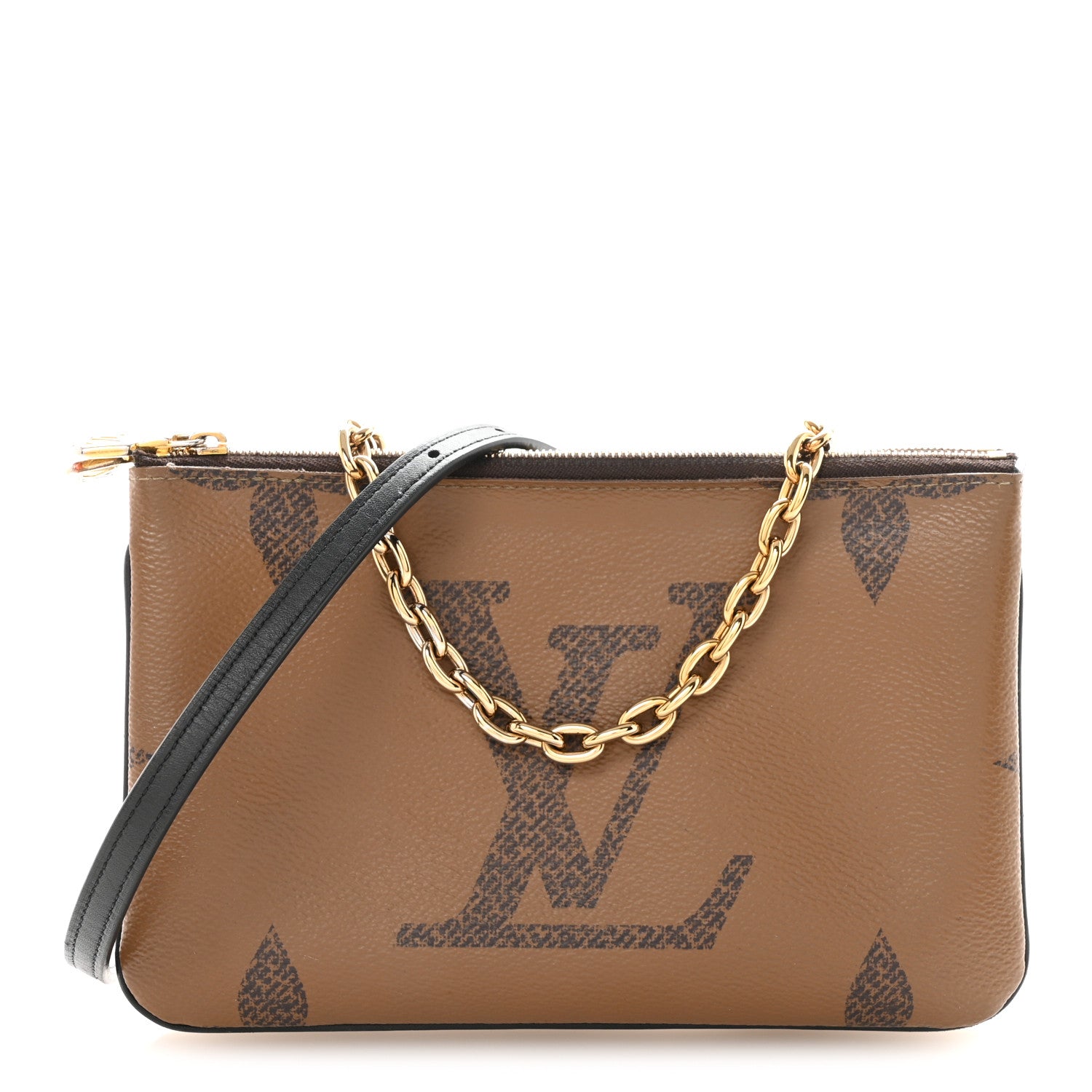 Louis Vuitton Reverse Monogram Giant Double Zip Pochette 1 of 10