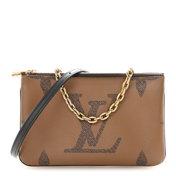 Louis Vuitton Reverse Monogram Giant Double Zip Pochette 1876542