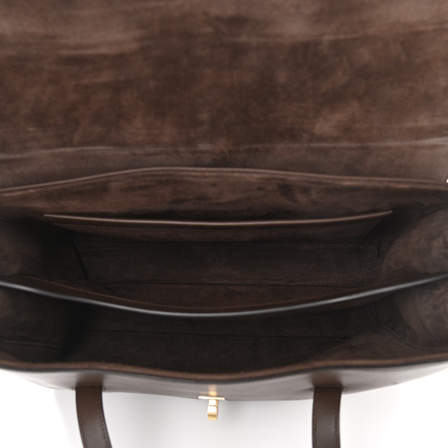 Celine Calfskin Medium Soft 16 Bag Wood 5 of 9