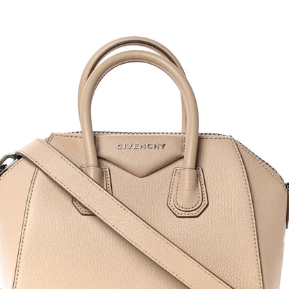 Givenchy Sugar Goatskin Mini Antigona Nude Pink 8 of 12