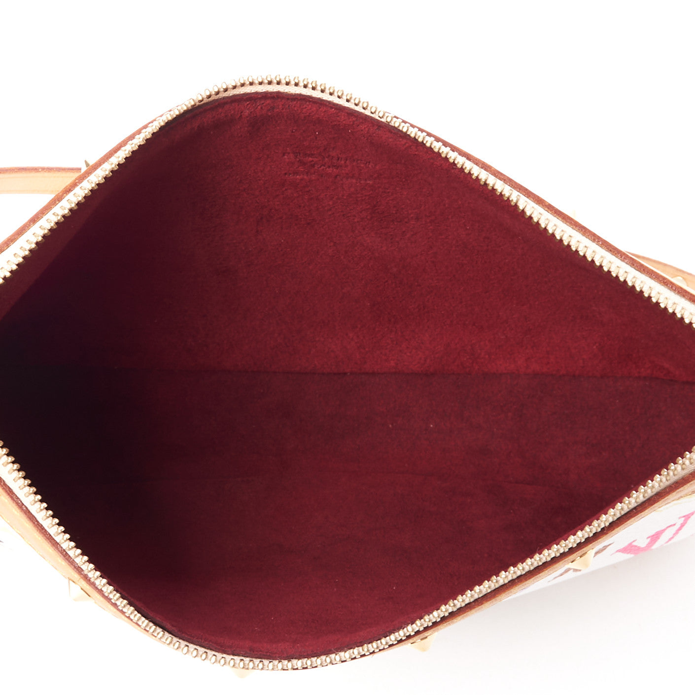 Louis Vuitton Monogram Multicolor Pochette Accessories White 6 of 8