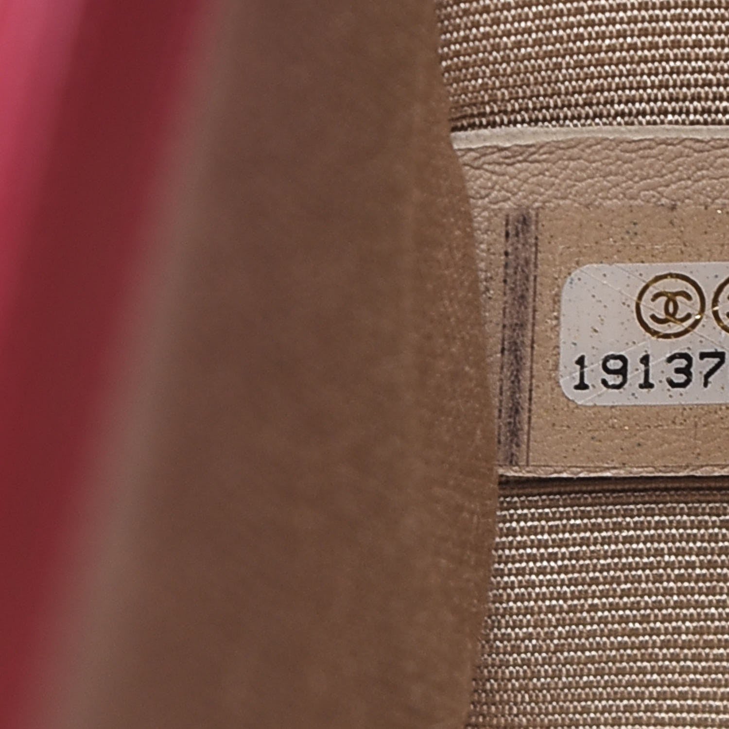 Chanel Lambskin Chevron Quilted Medium Boy Flap Dark Pink 7 of 13