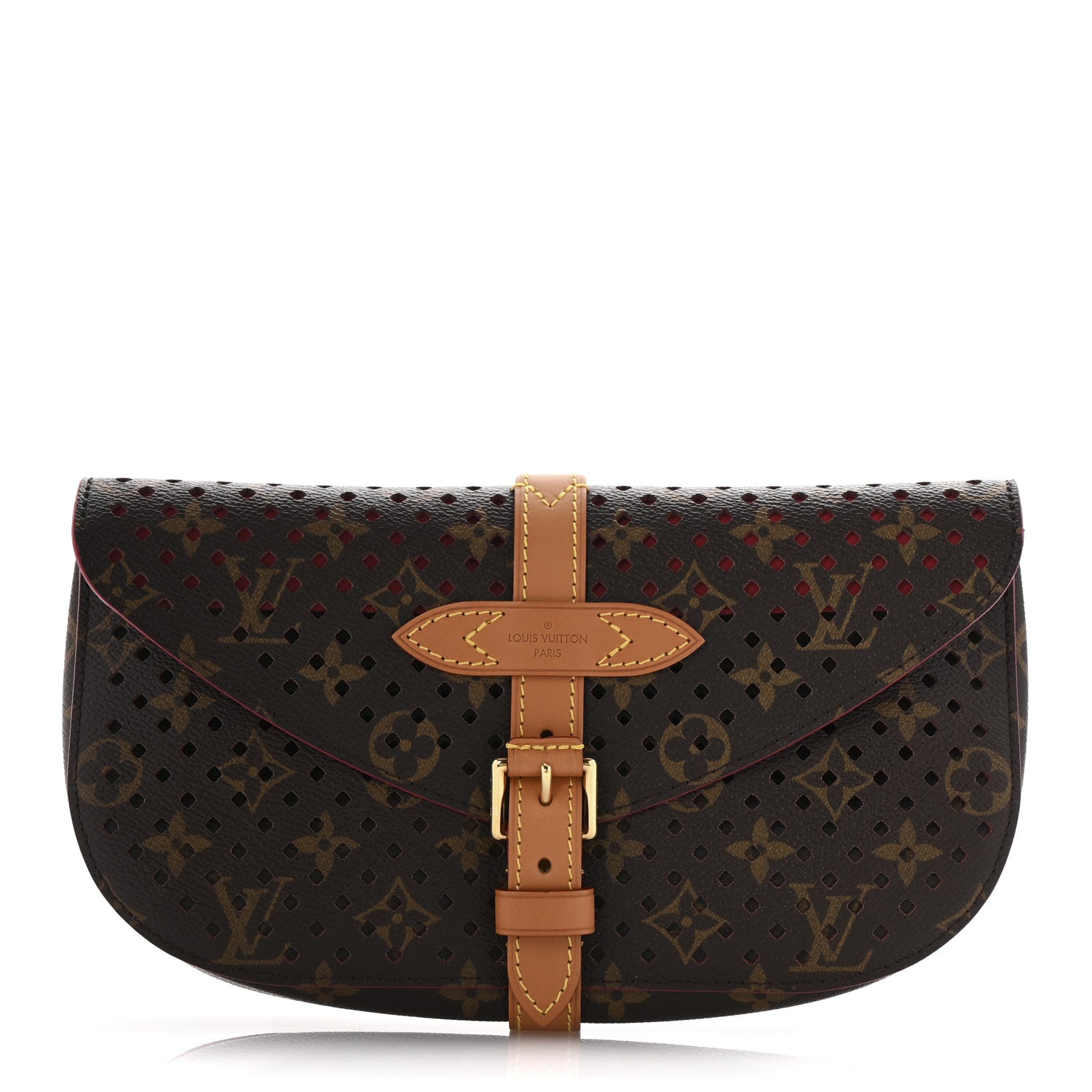 Louis Vuitton Monogram SC Flore Clutch Saumur Corail Corail 1 of 13