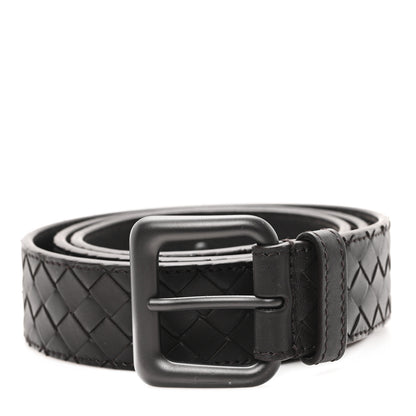 Bottega Veneta Nappa Intrecciato Belt 95 38 Espresso 1 of 5
