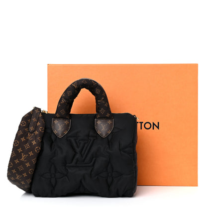 Louis Vuitton Econyl Mini Monogram Pillow Speedy Bandouliere 25 Black 10 of 10