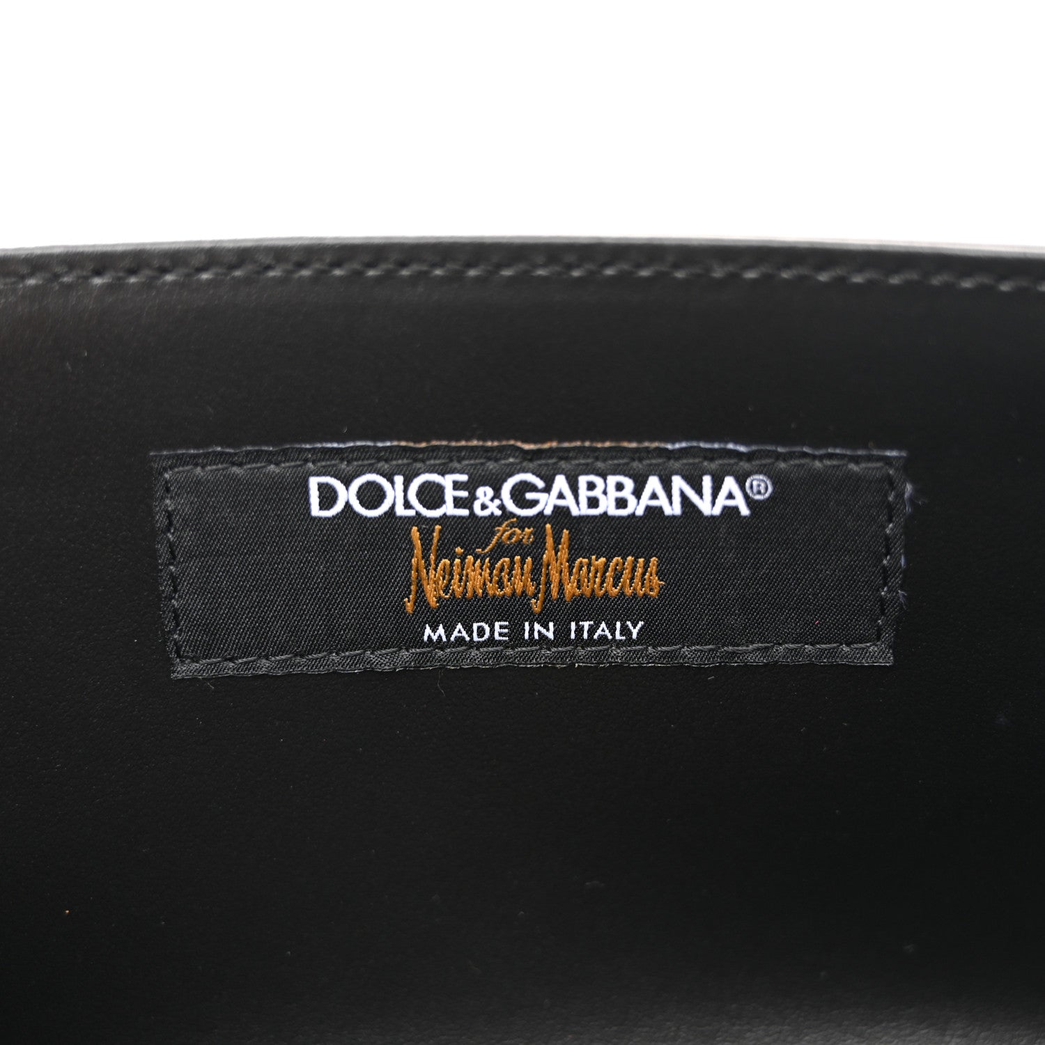 Dolce & Gabbana Satin Ocelot Printed DG Girls Phone Bag Black 12 of 19