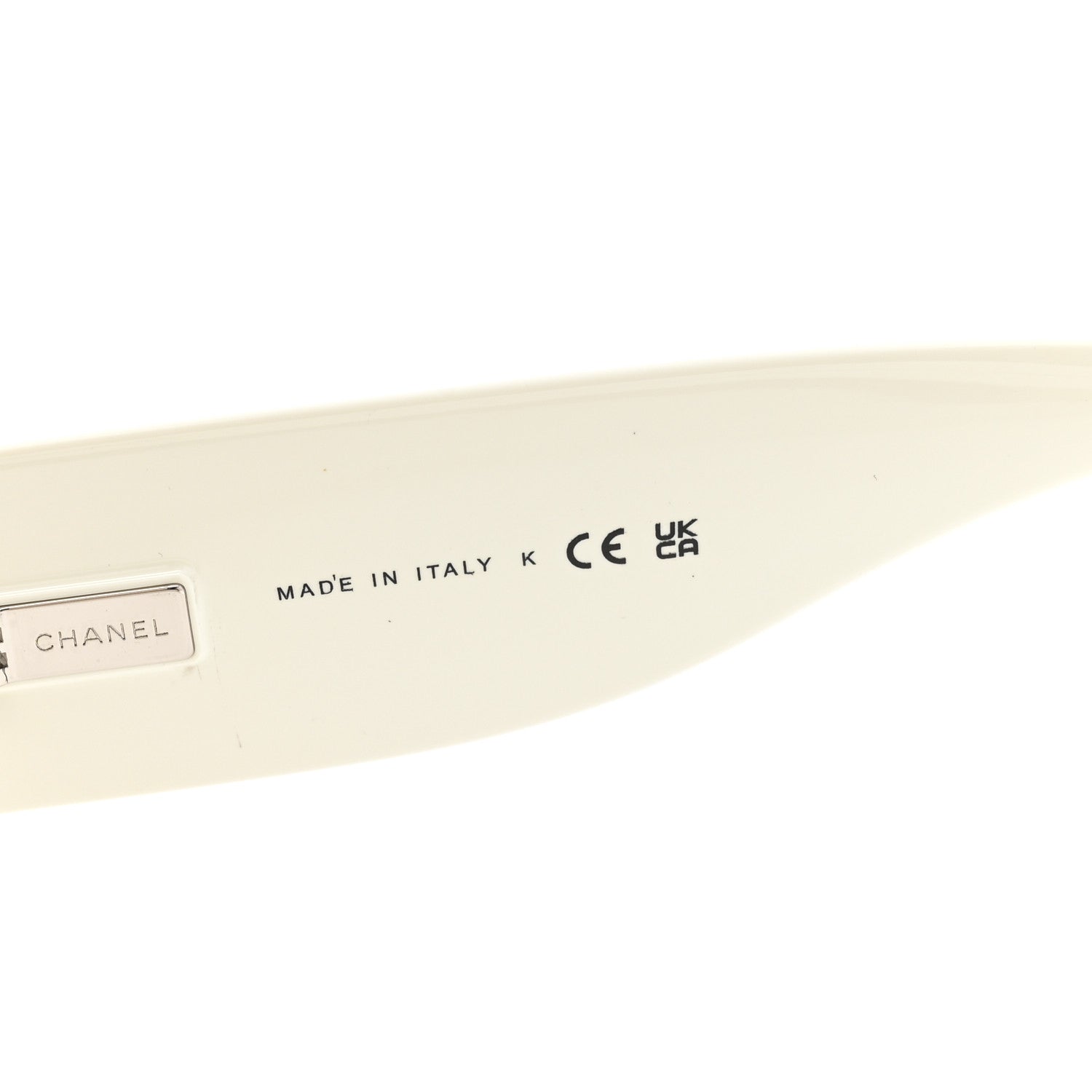 Chanel Acetate Square Sunglasses 6058 Black White 6 of 9