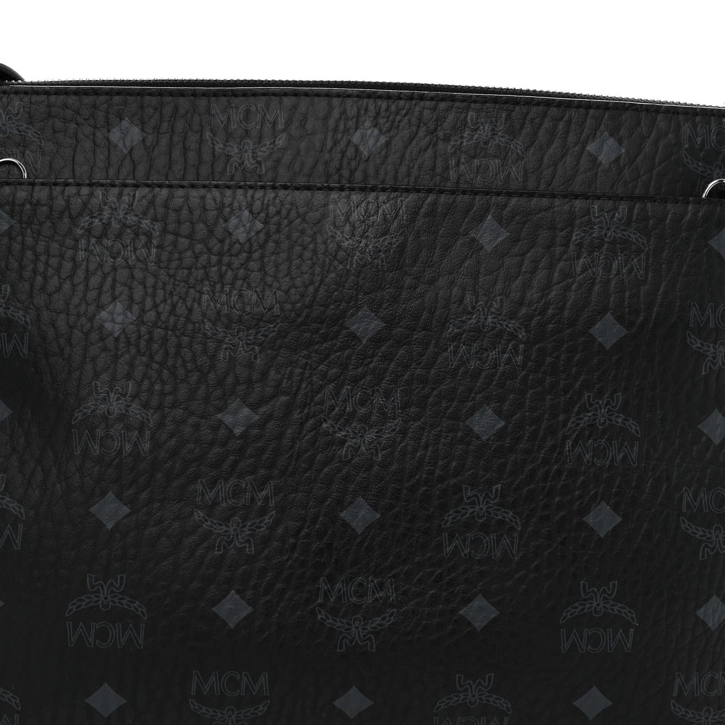 Visetos Medium Crossbody Pouch Black