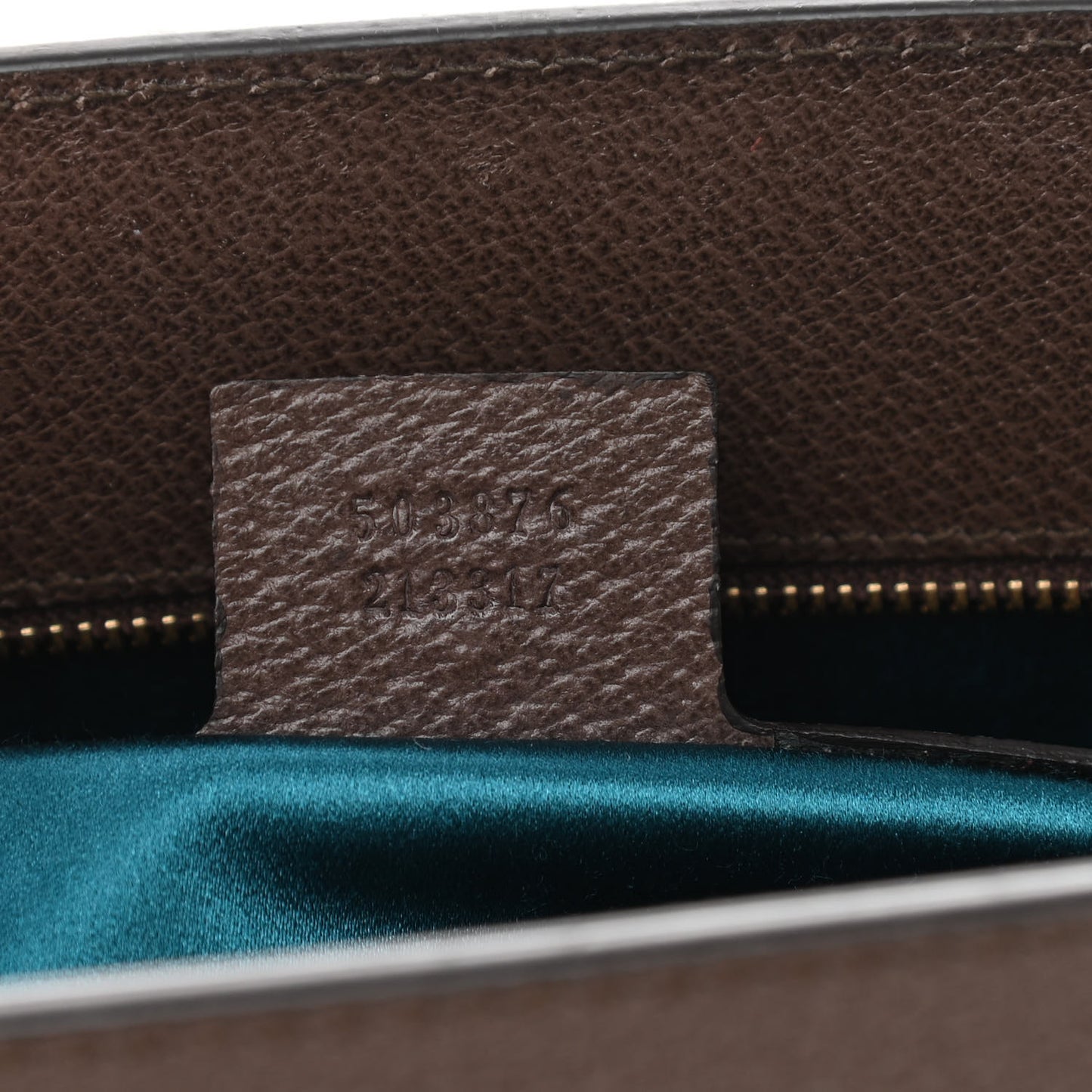 GG Supreme Monogram Web Medium Ophidia Chain Shoulder Bag Brown
