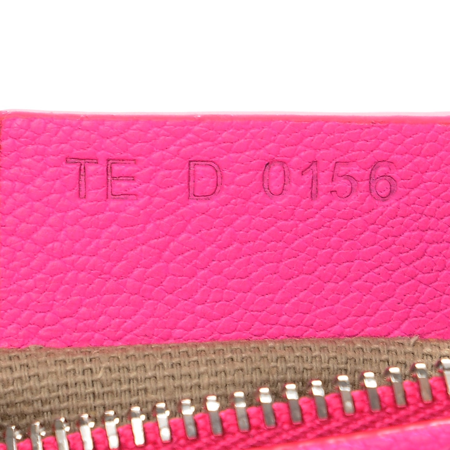 Sugar Goatskin Pandora Wristlet Shocking Pink