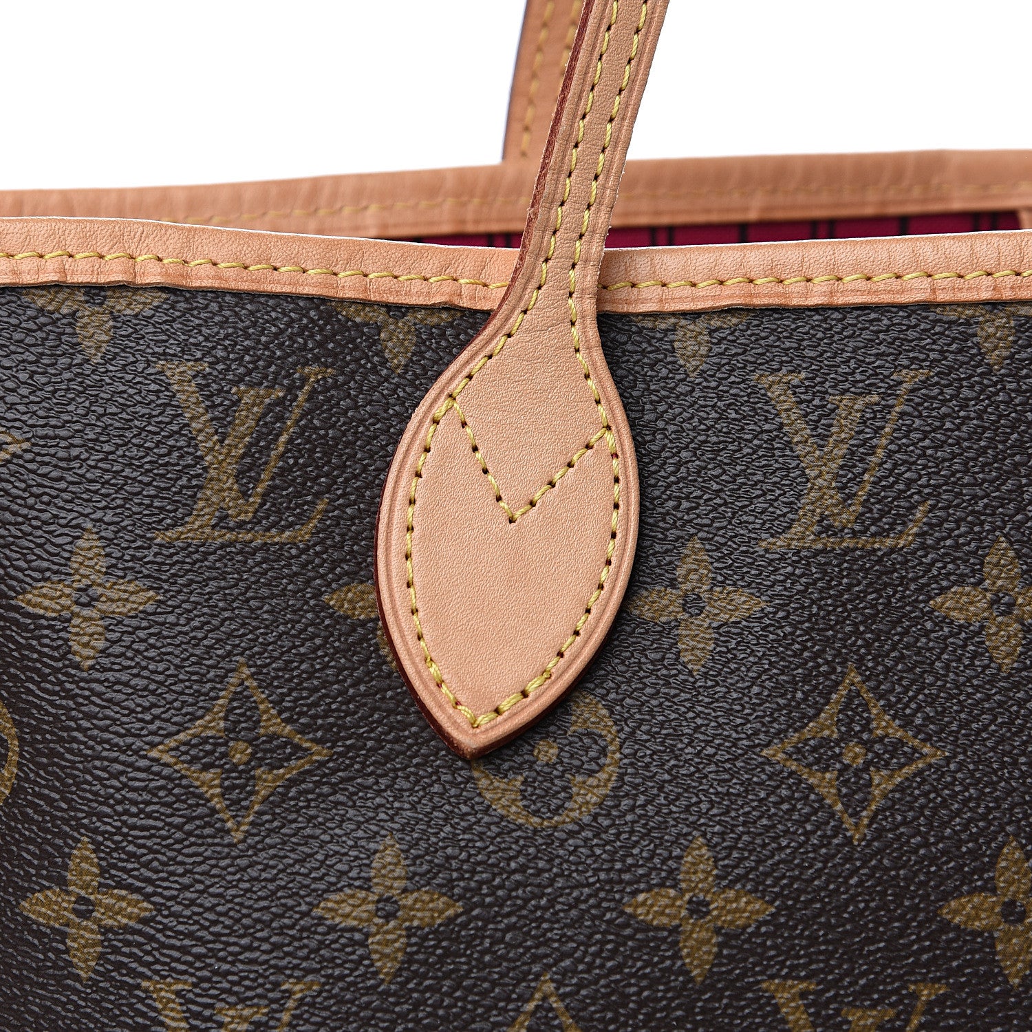 Louis Vuitton Monogram Neo Neverfull MM Fuchsia 10 of 12