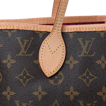 Louis Vuitton Monogram Neo Neverfull MM Fuchsia 10 of 12
