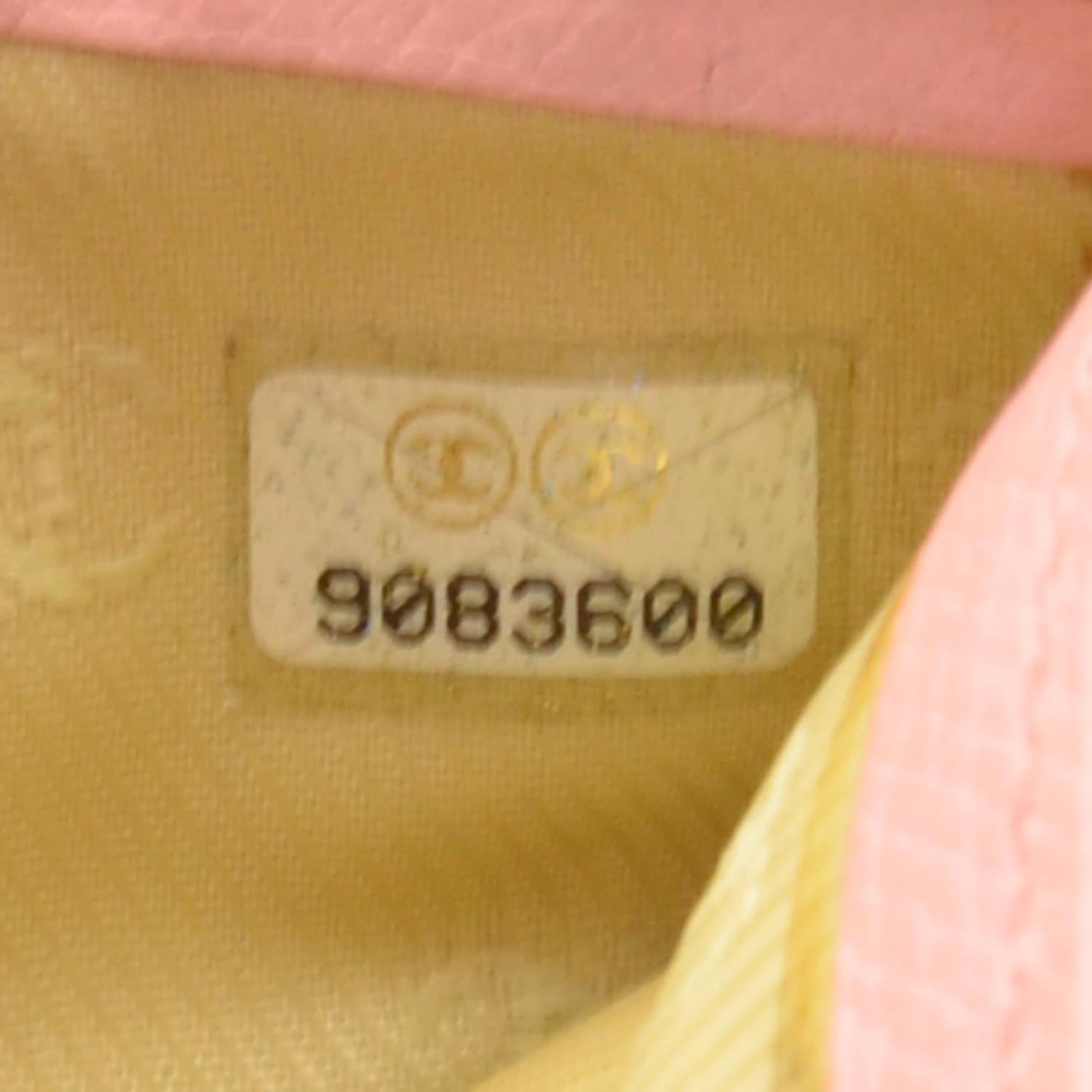 Chanel Leather CC Compact Wallet Pink 9 of 9