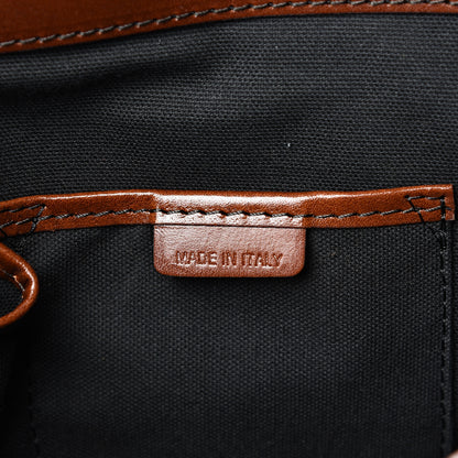Burberry House Check Small Canterbury Tote Dark Tan 6 of 12