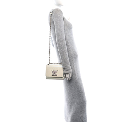 Louis Vuitton Epi Milky Way Twist Braided Chain Shoulder Bag Icy Blue 3 of 10