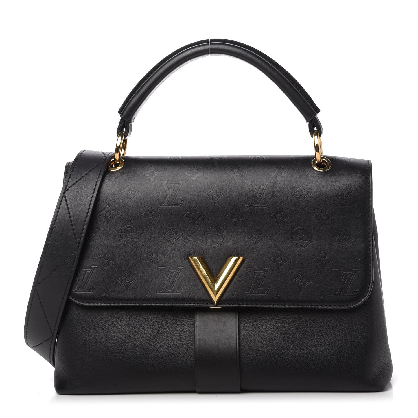 Calfskin Monogram Very One Handle Black