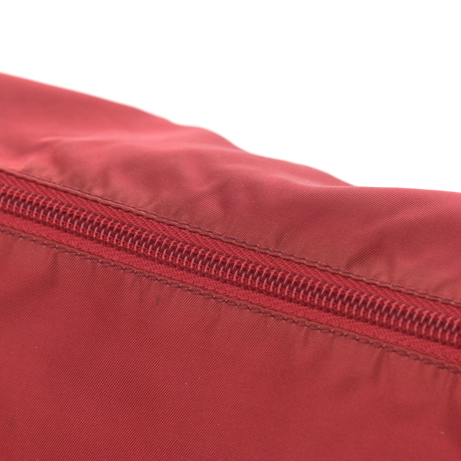 Prada Nylon Vela Small Hunting Bag Fuoco 12 of 12