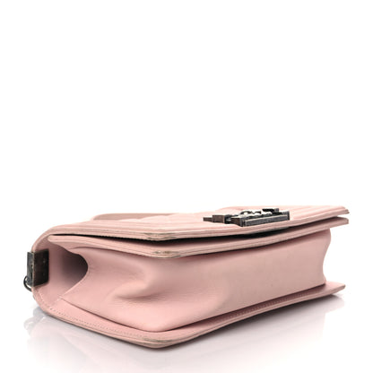 Chanel Lambskin Quilted Small Boy Flap Light Pink 3 of 12