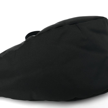 The Row Nylon Slouchy Banana Two Bag Black 8 of 9