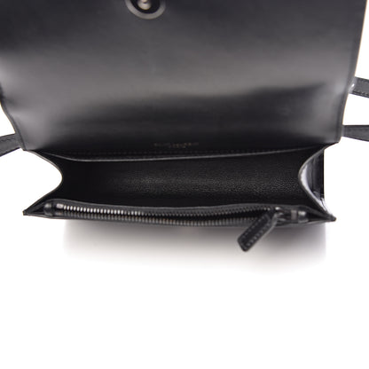 Saint Laurent Smooth Calfskin Monogram Kate Belt Bag Black 5 of 10