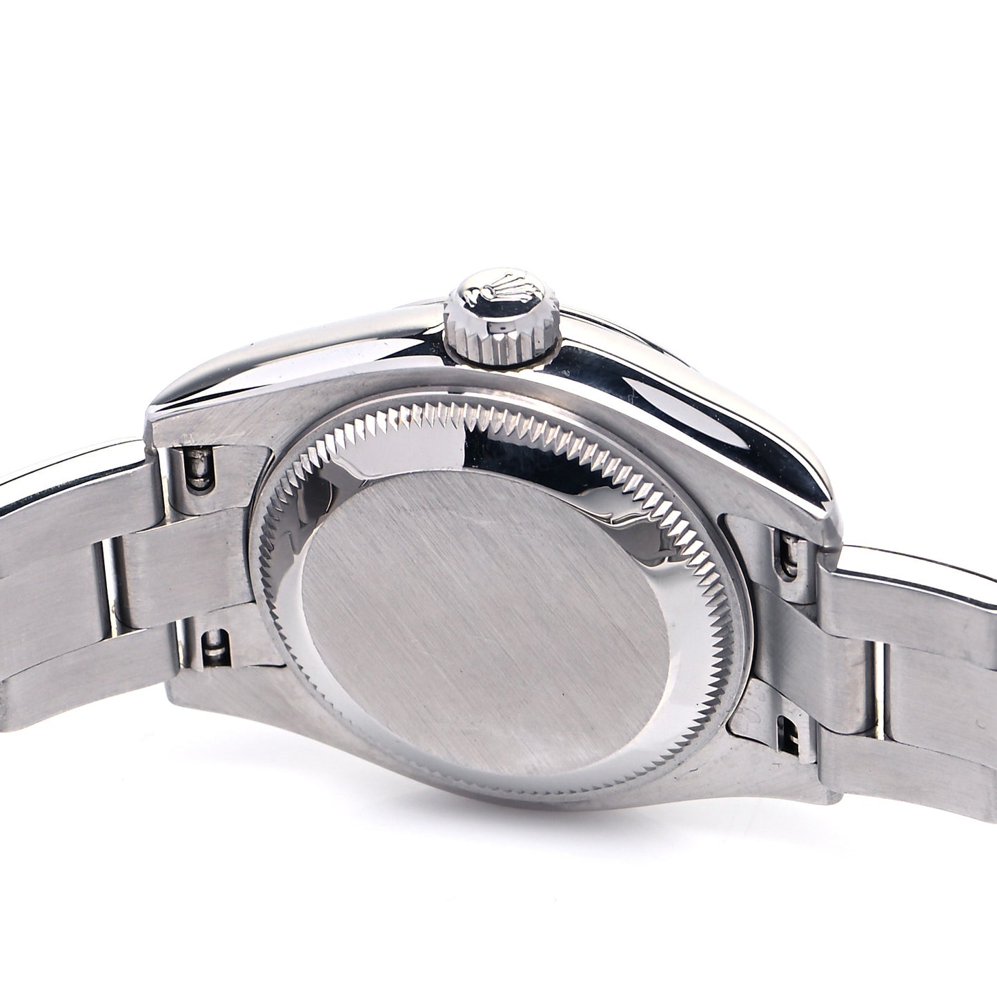 Stainless Steel 26mm Oyster Perpetual Watch Black 176200