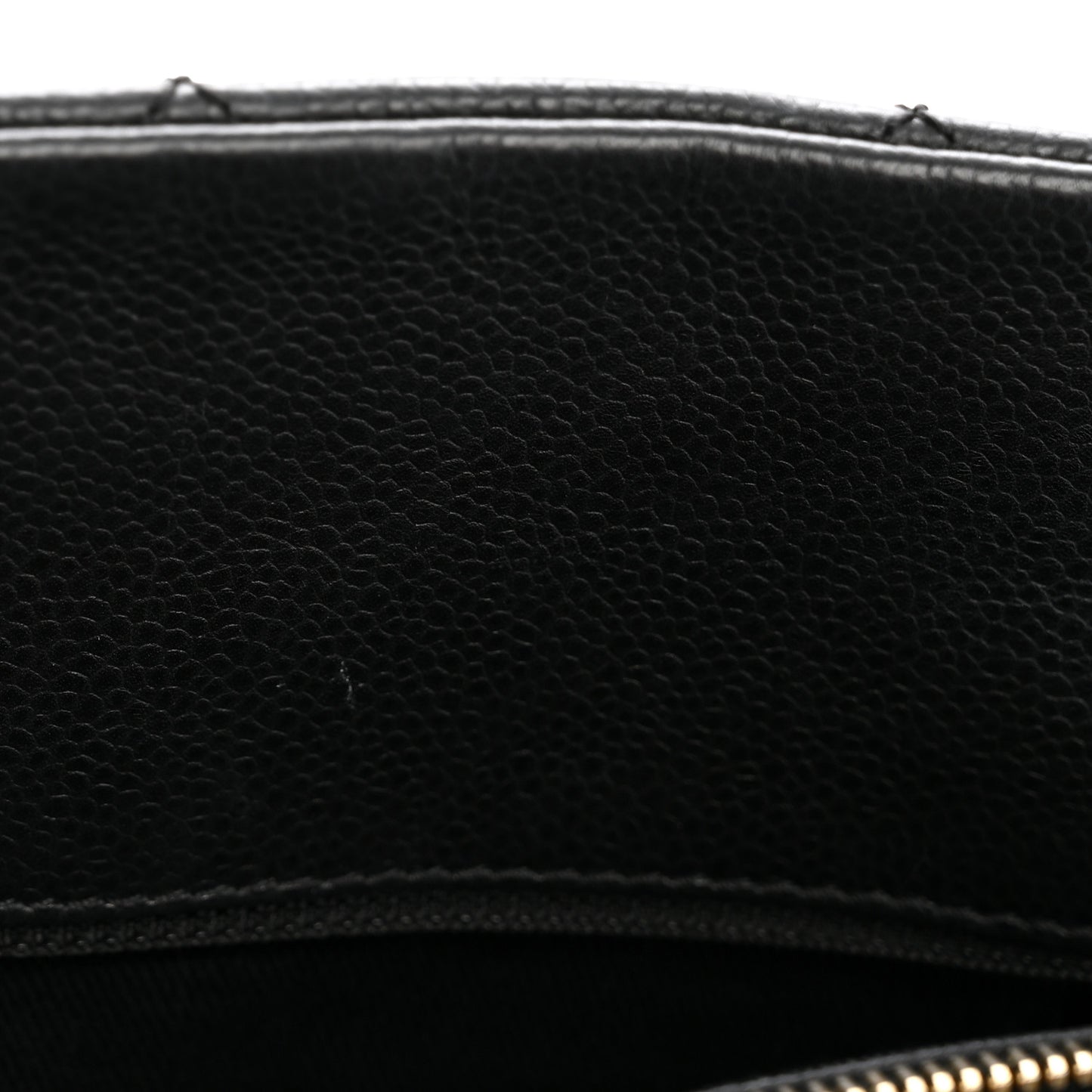 Caviar Quilted Timeless CC Soft Tote Black