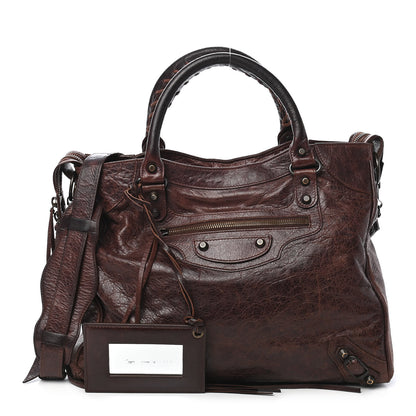 Balenciaga Agneau Classic Hardware Velo Cigare Fonce 1 of 9