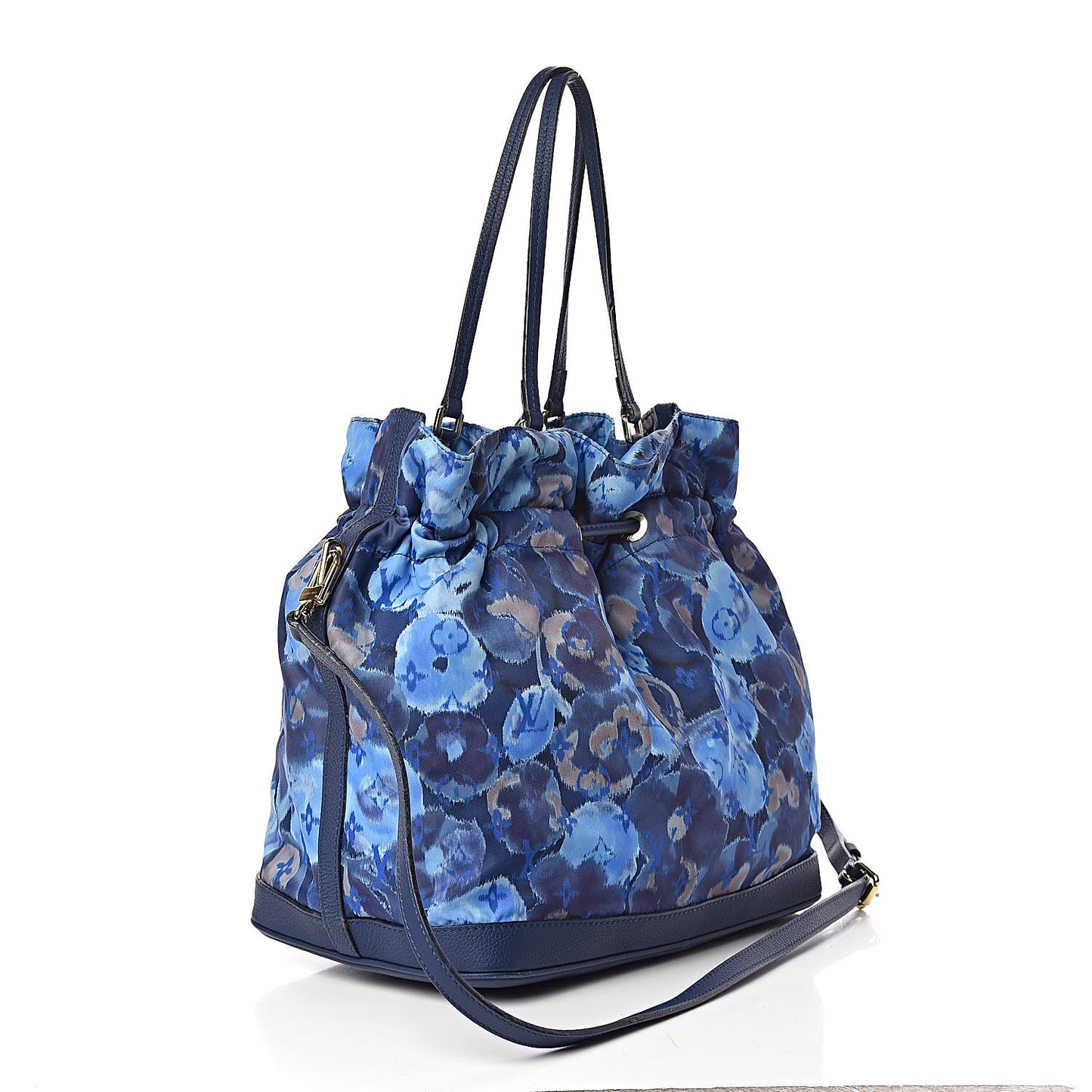 Nylon Monogram Ikat Noefull MM Grand Blue