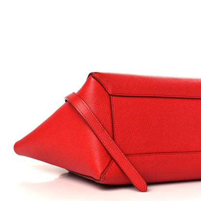 Celine Baby Grained Calfskin Micro Belt Bag Coquelicot 8 of 13