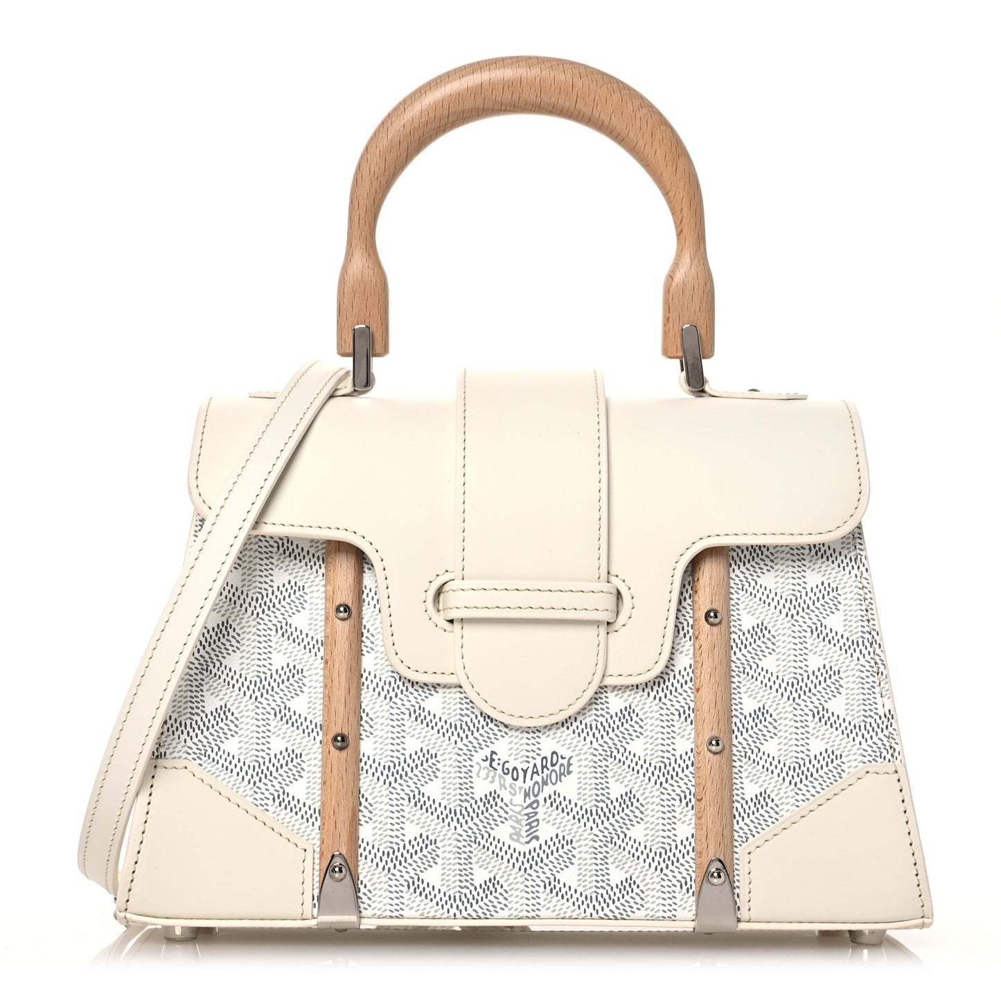 Goyardine Structure Mini Saigon White