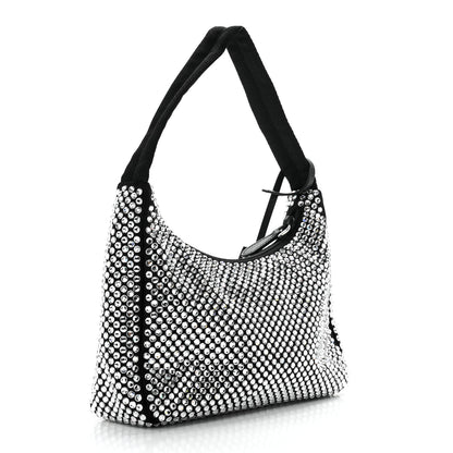 Prada Satin Crystal Mini Re-Edition 2000 Bag Cristal 2 of 8