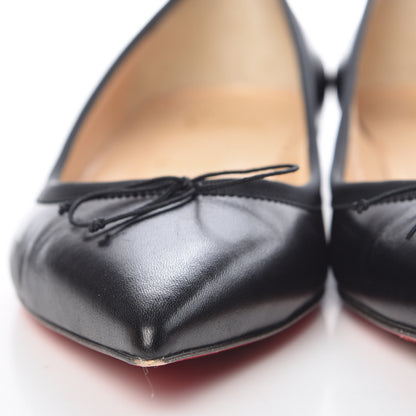 Christian Louboutin Shiny Nappa Solasofia Flats 39 Black 15 of 17