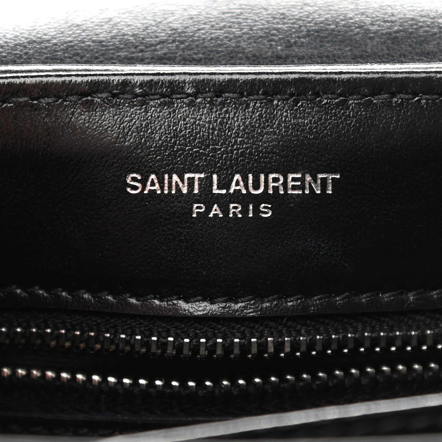 Calfskin Y Quilted Monogram Toy Loulou Crossbody Bag Black