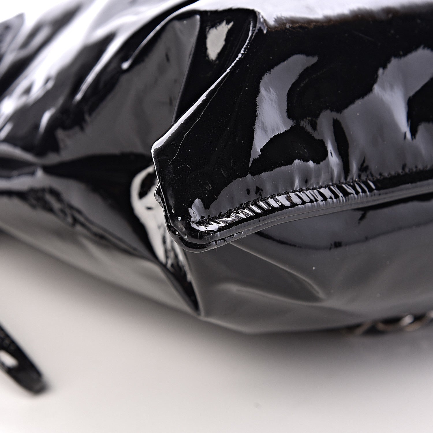 Chanel Patent Bonbons Shopper Tote Black 9 of 11
